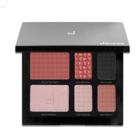 Doucce Other - Doucce Eyeshadow Palette - Coral, Black, Nude Hues